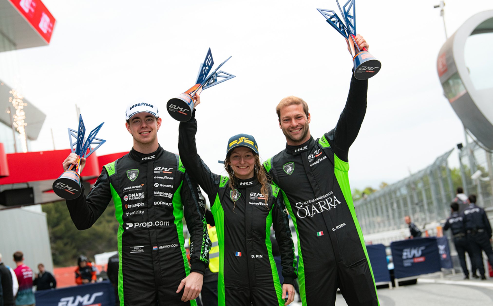 ELMS podium